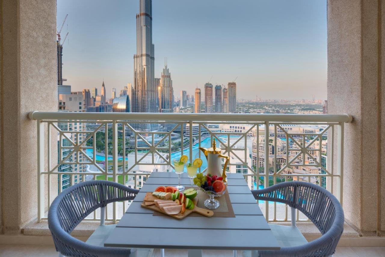 Durrani Homes - Designer 2Br Apt With Stunning Burj Khalifa And Fountain View Dubai Exterior foto